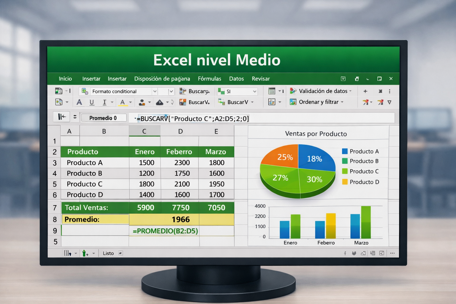 Curso de Excel Presencial en Madrid